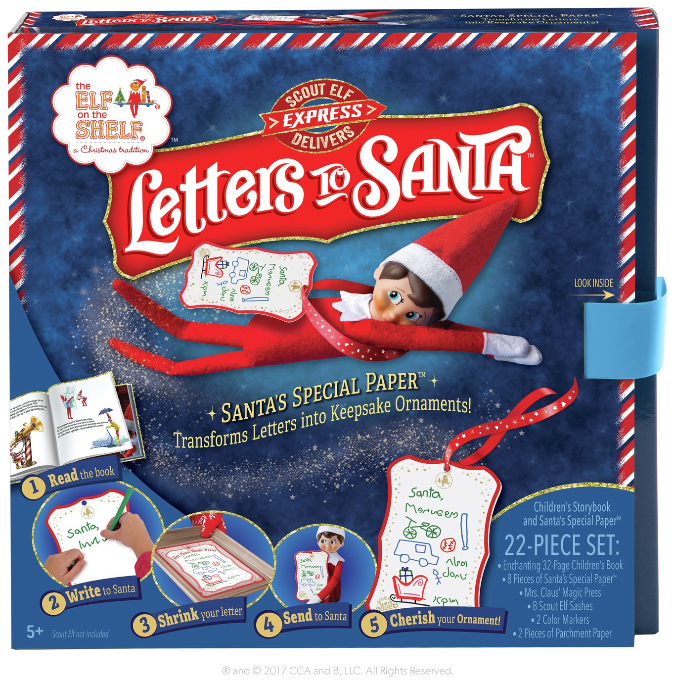Elf On the Shelf Letters to Santa Set (7478934) Argos Price Tracker