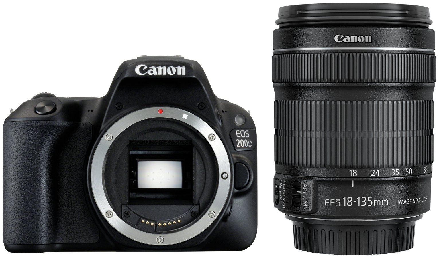 Canon EOS 200D DSLR Camera with 18135mm Lens Reviews