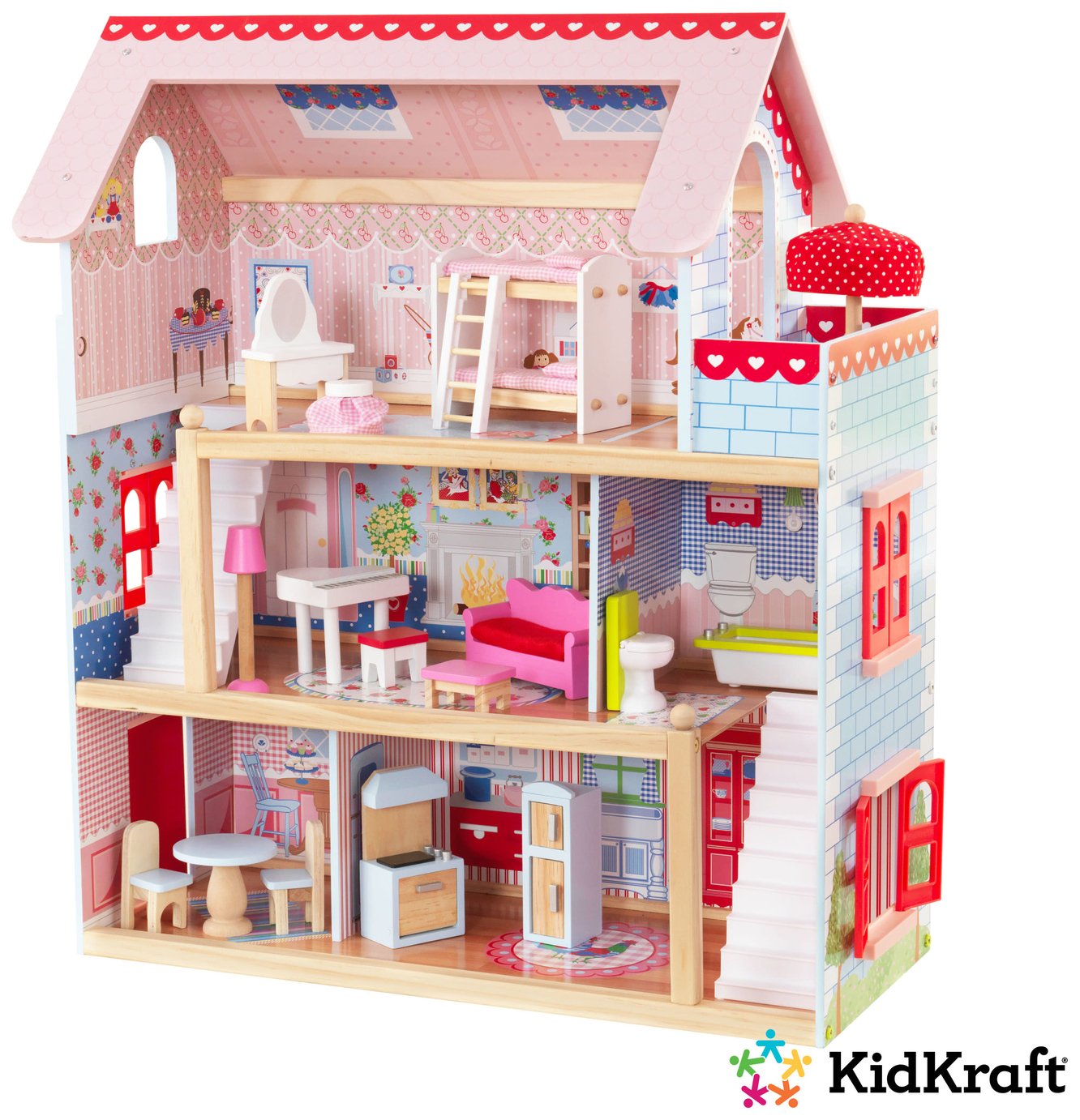 Review of KidKraft Chelsea Doll Cottage Wooden Dolls House