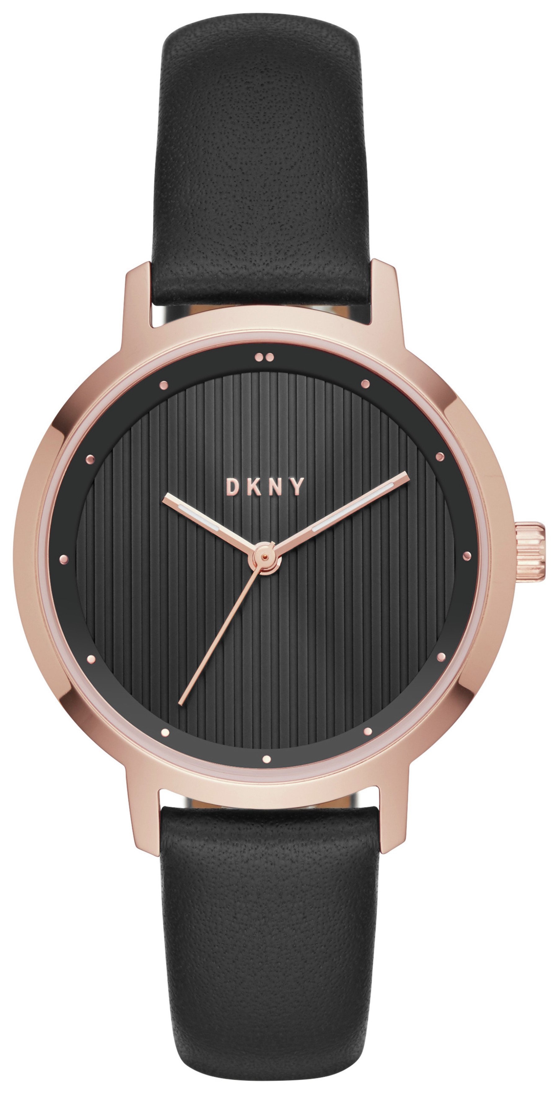 DKNY Ladies' The Modernist NY2641 Black Strap Watch (7500723) Argos