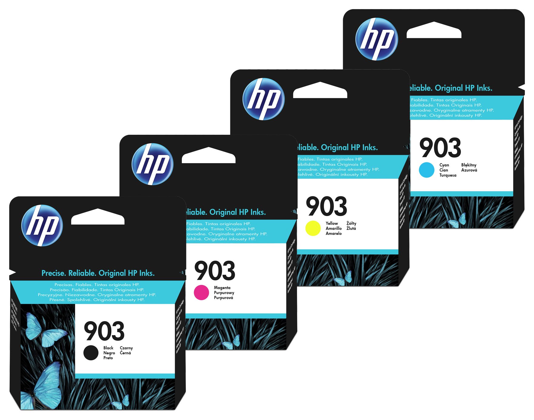 HP 903 Original Ink Cartridge Multipack Black & Colour (7500819