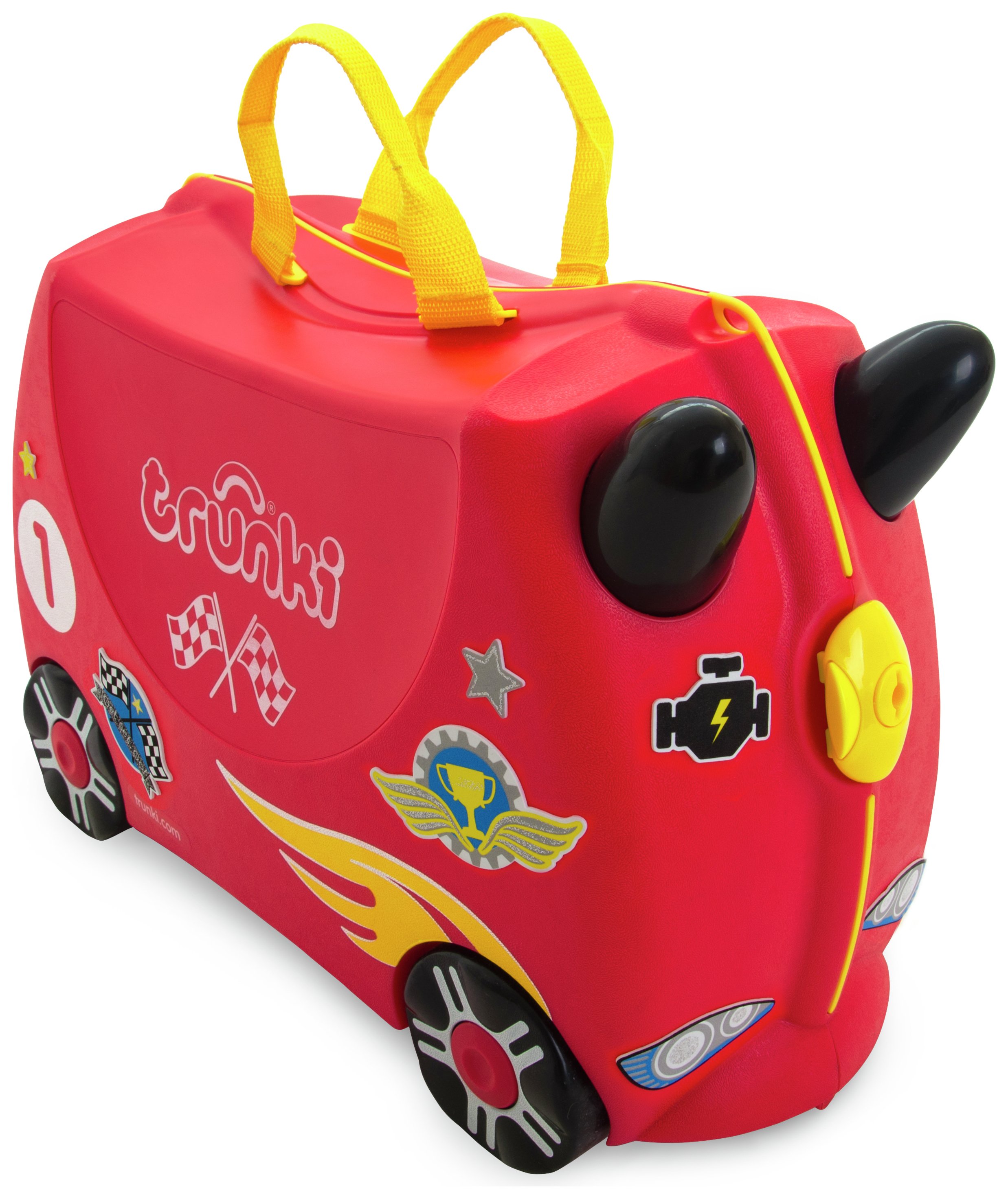 Trunki Rocco the Racing Car Child RideOn Suitcase Reviews