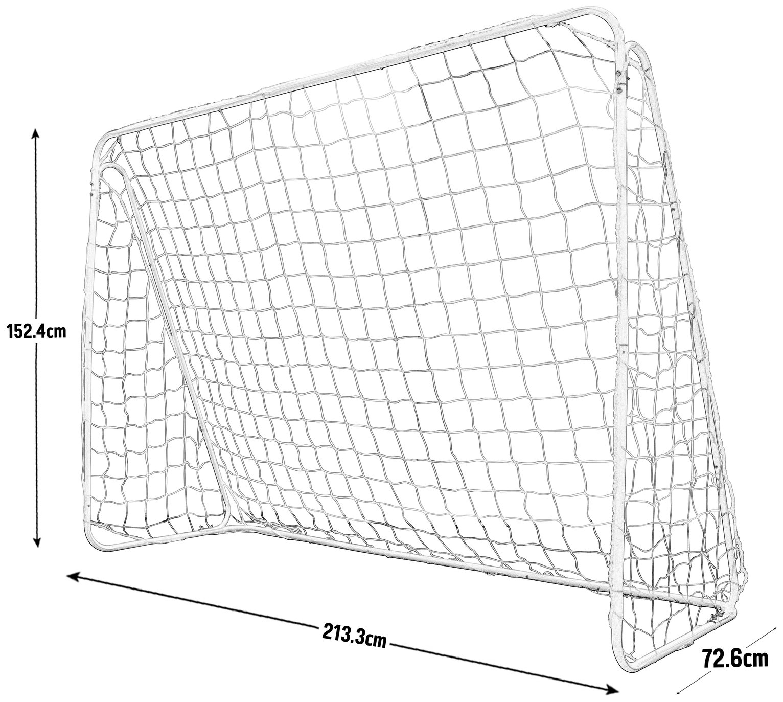 Opti 7 x 5ft Metal Football Goal Reviews