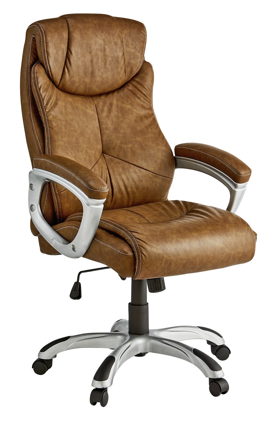 X Rocker Executive Office Chair with Sound Brown (7544916) Argos Price Tracker