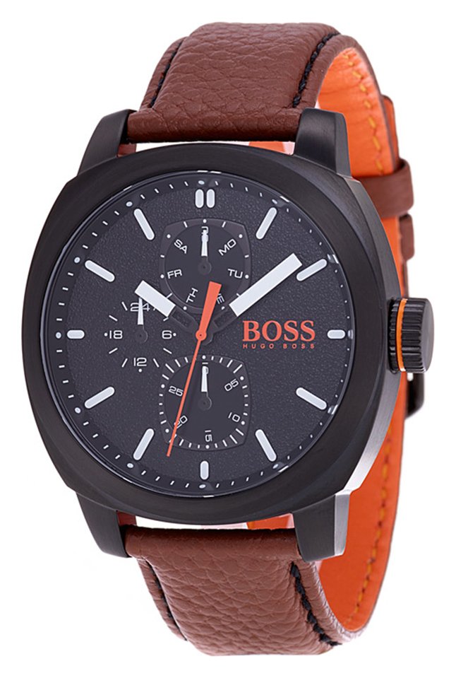 Hugo Boss Orange Cape Town Men's Brown Leather Strap Watch Reviews