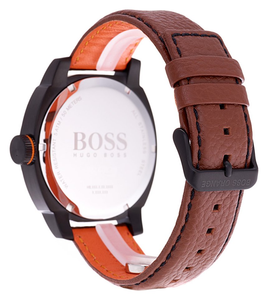 Hugo Boss Orange Cape Town Men's Brown Leather Strap Watch Reviews
