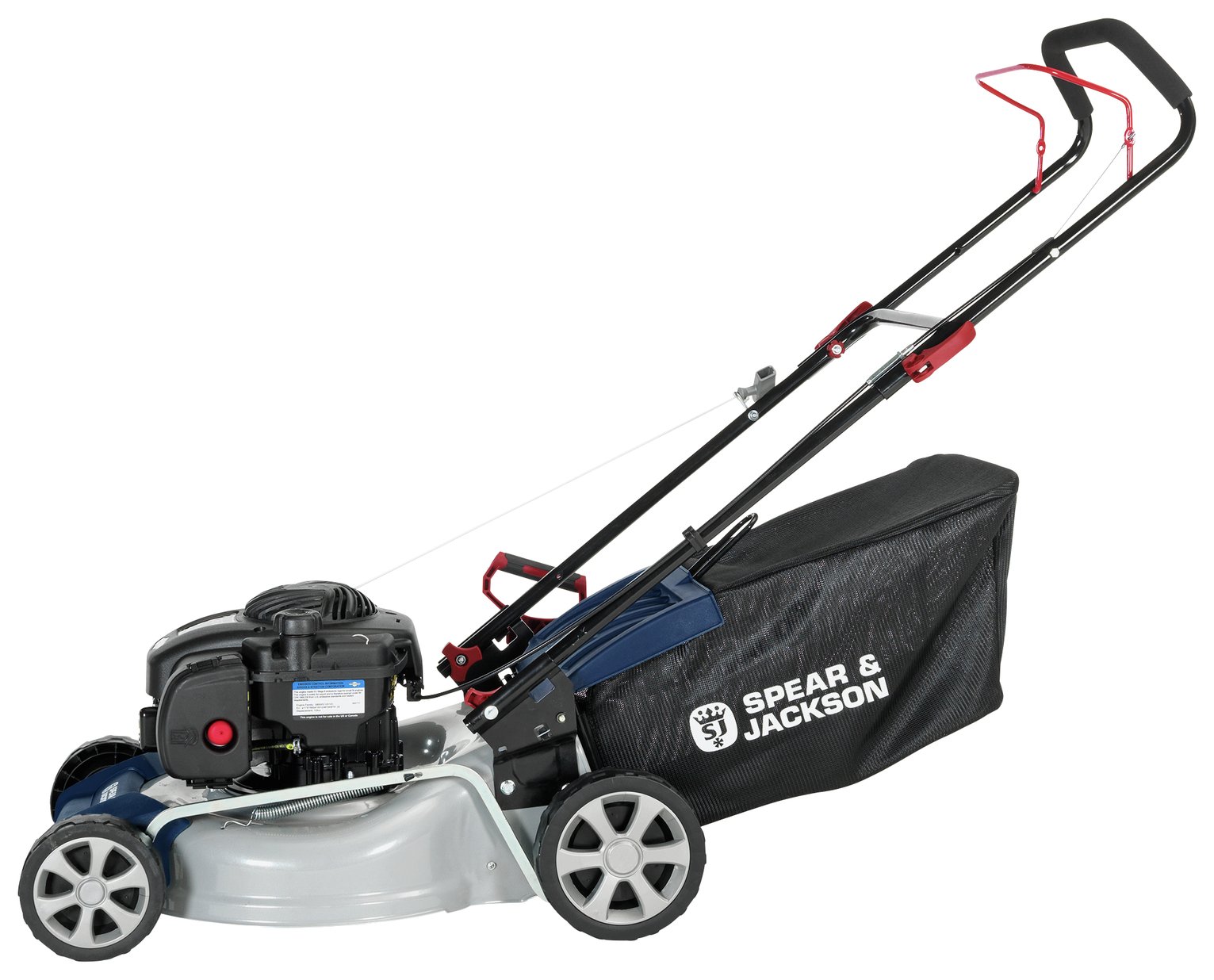 Spear & Jackson 46cm Hand Push Petrol Lawnmower Reviews
