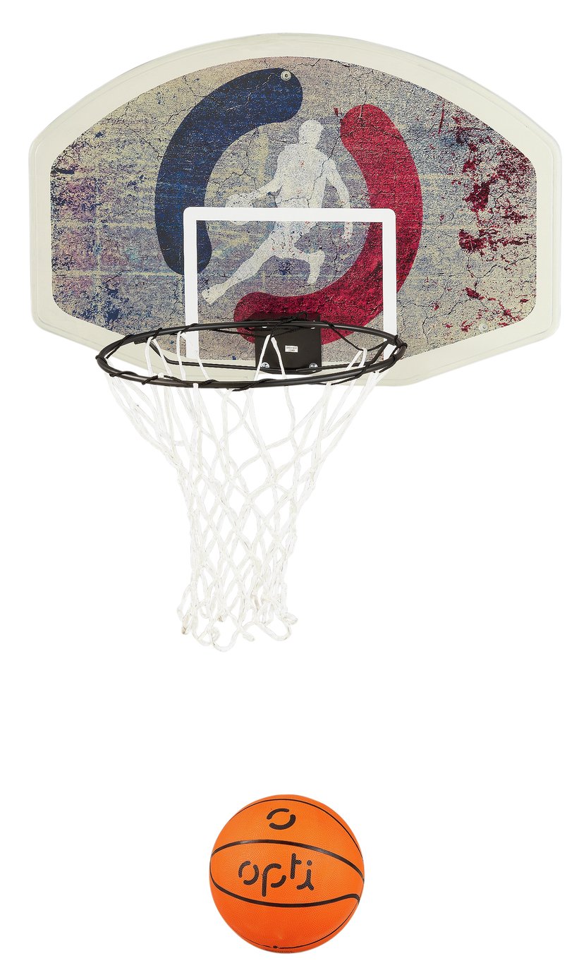 Opti Basketball Backboard, Hoop, Net and Ball Set Reviews Updated
