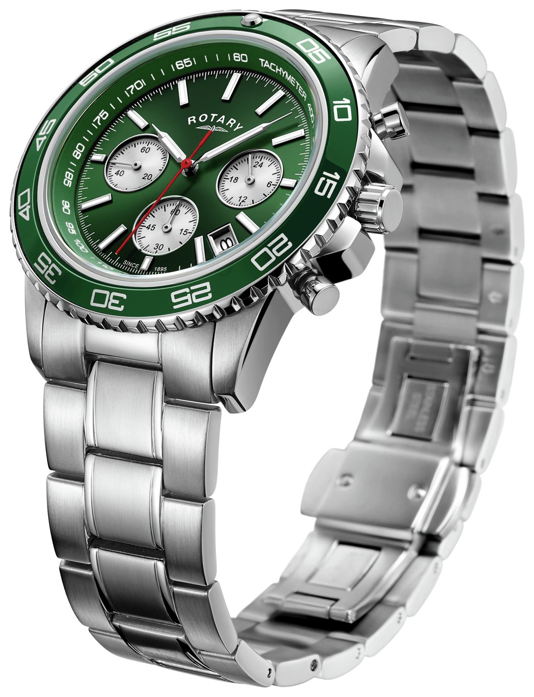 Rotary Men's Stainless Steel Bracelet Chronograph Watch Reviews