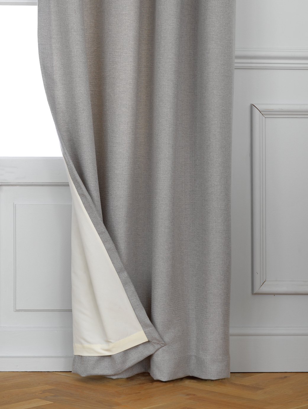 Argos Home Herringbone Curtains 168x183cm Reviews