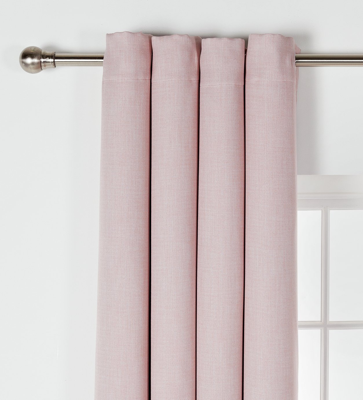 Buy Argos Home Twilight Blackout Curtains 168x183cm Blush