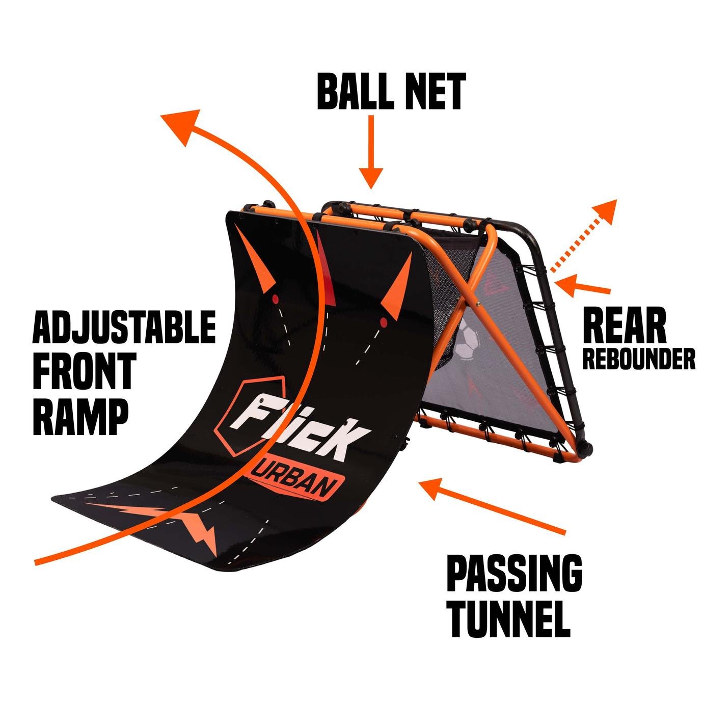 Football Flick Urban Skills Training Rebounder and Net Reviews