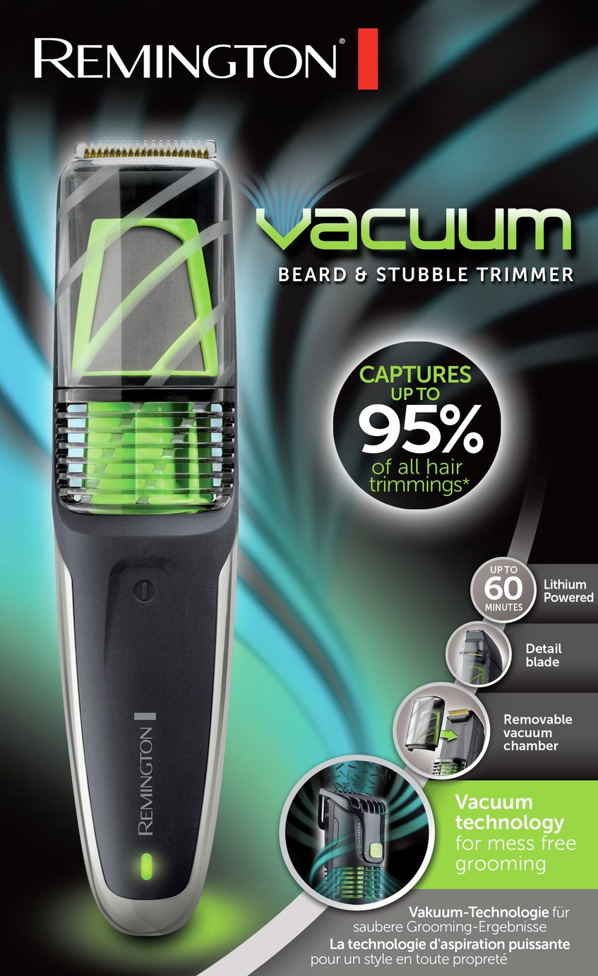Remington Vacuum Beard and Stubble Trimmer MB6850 Reviews