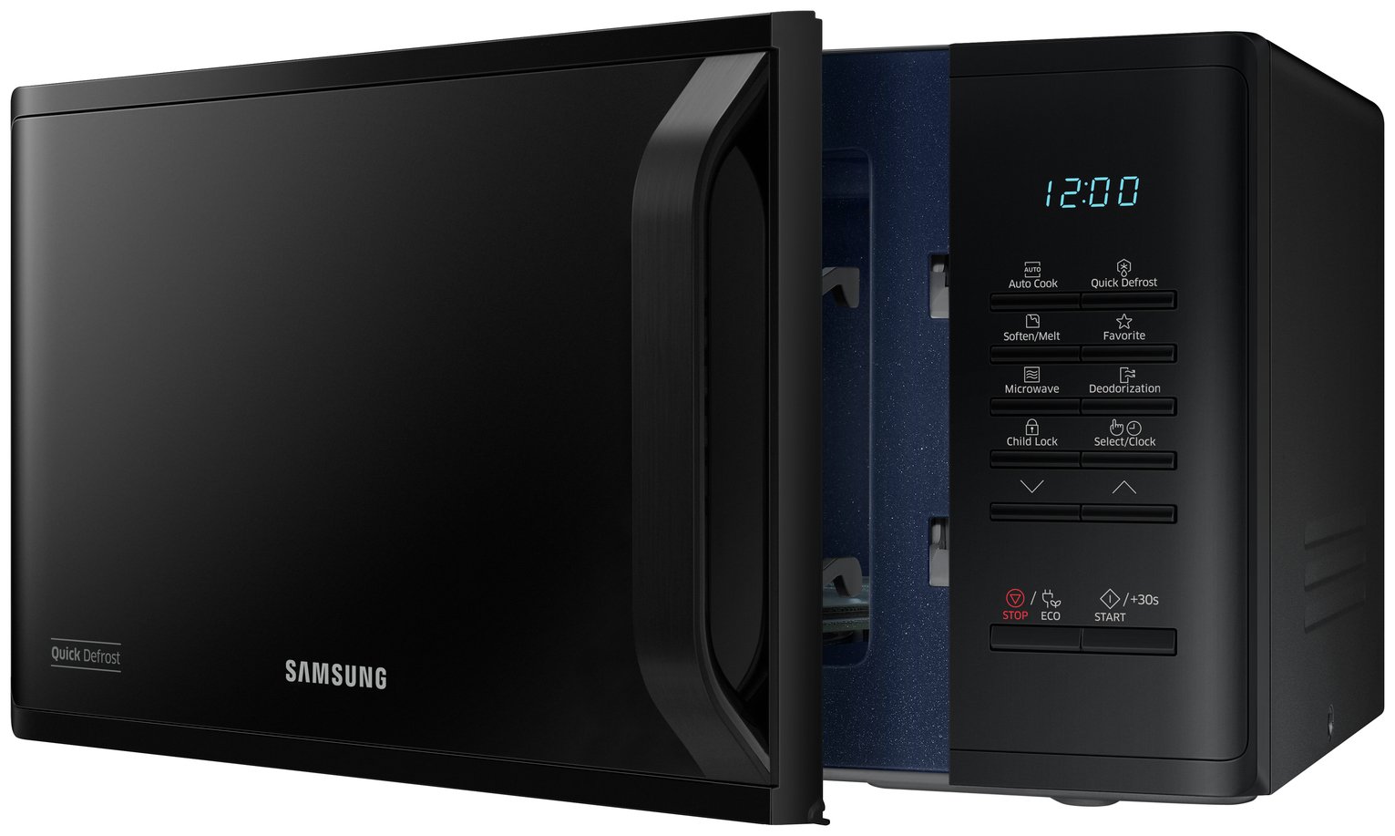 Samsung 800W 23L Standard Microwave MS23K3513AK Reviews