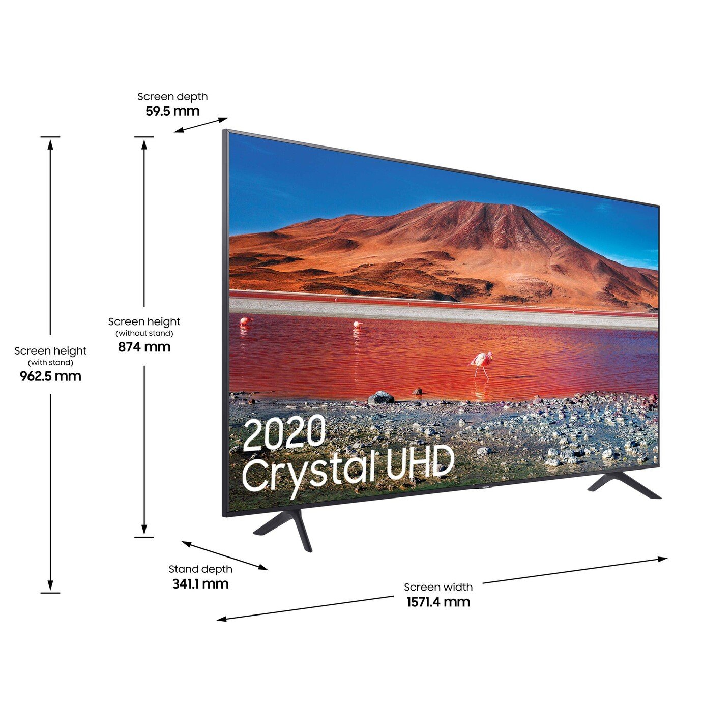 Samsung 70 Inch UE70TU7100KXXU Smart 4K LED TV with HDR Reviews