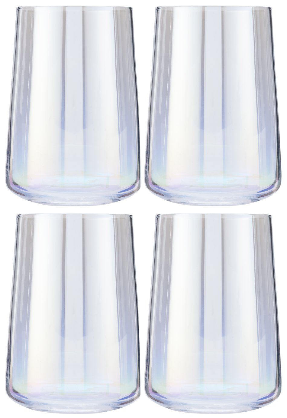 Argos Home Iridescent Lustre Set of 4 Hi Ball Glasses Reviews Updated