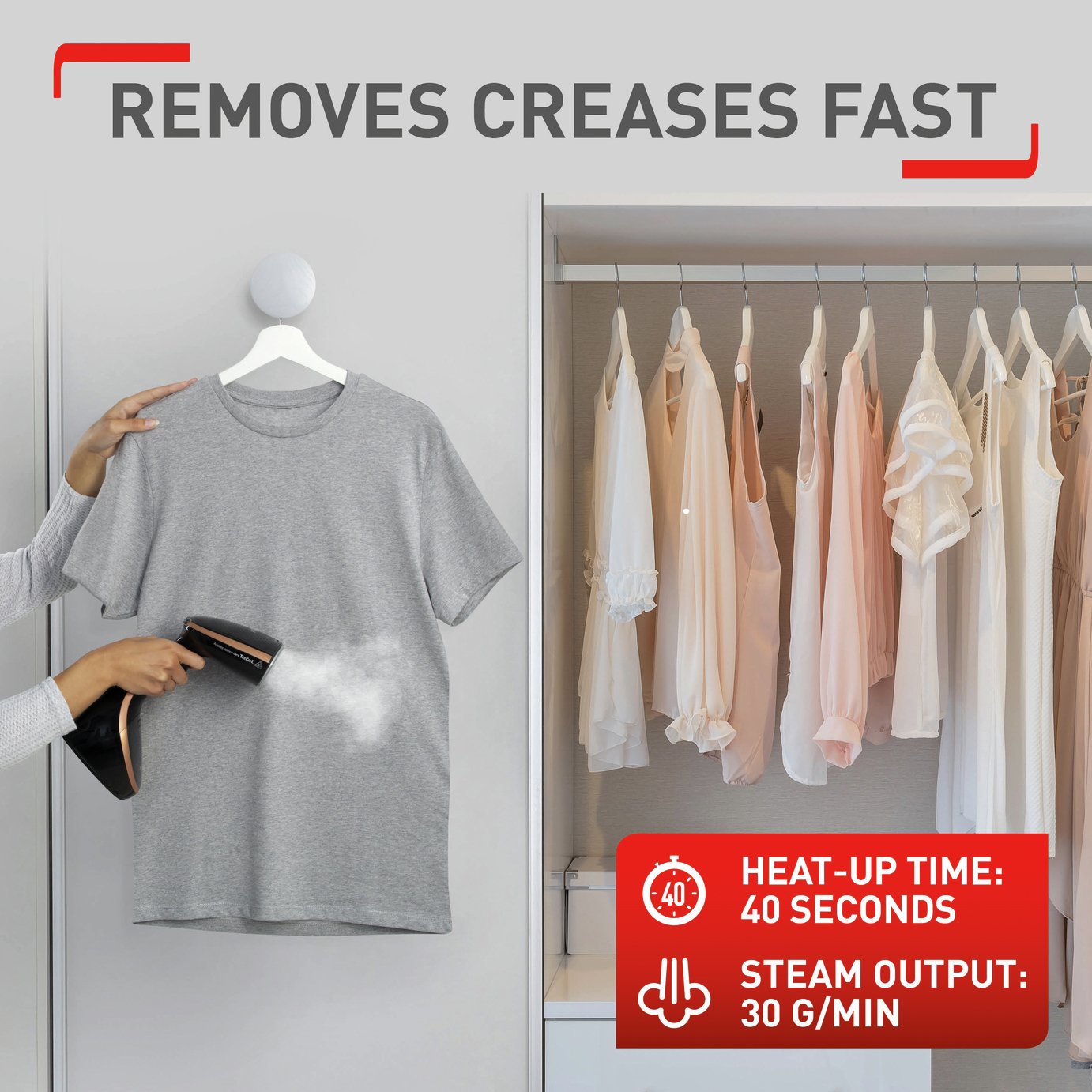 Tefal Access Steam Care DT9100 Garment Steamer Reviews Updated August