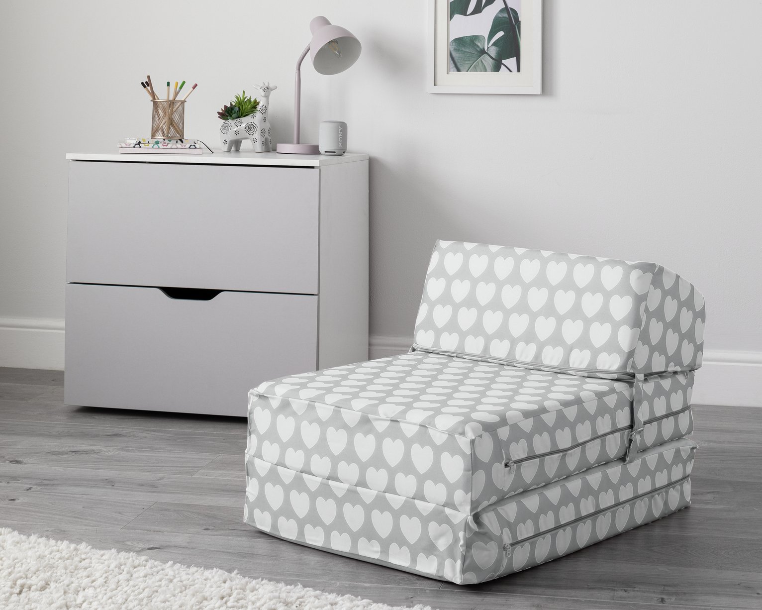 Argos Home Silver Stars Chair Bed Reviews Updated June 2023