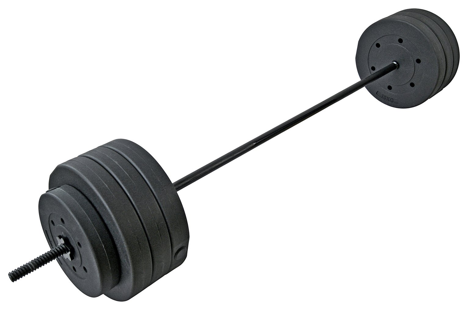 Men's Health Spin Lock Vinyl Barbell Set Reviews Updated June 2024