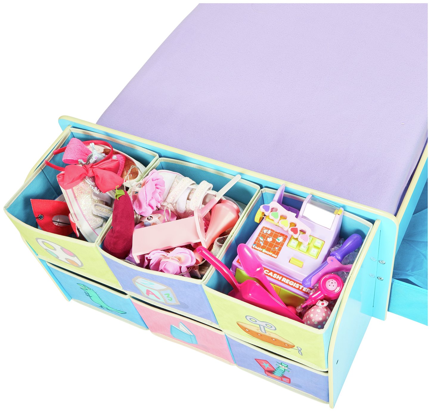 Peppa Pig Toddler Bed with Cube Storage at Argos Reviews