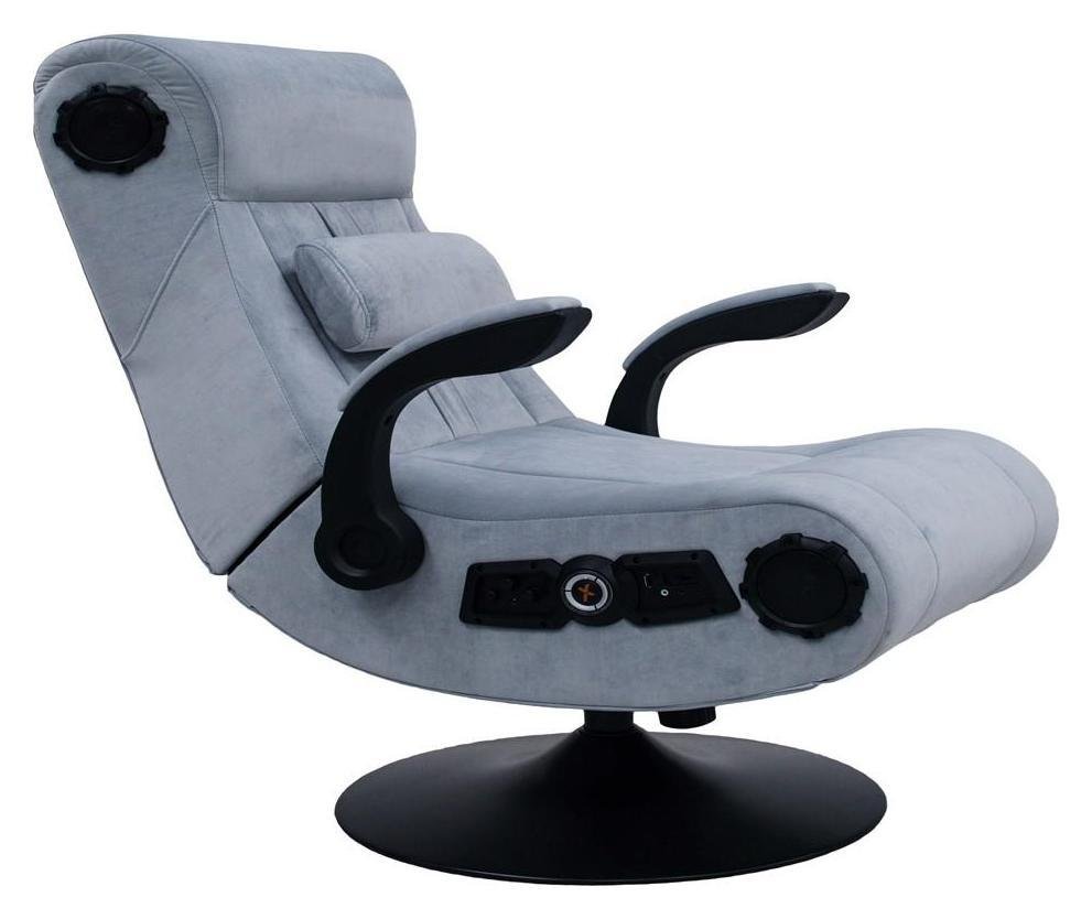 X Rocker Deluxe 4.1 Chenille Pedestal Gaming Chair Review Review