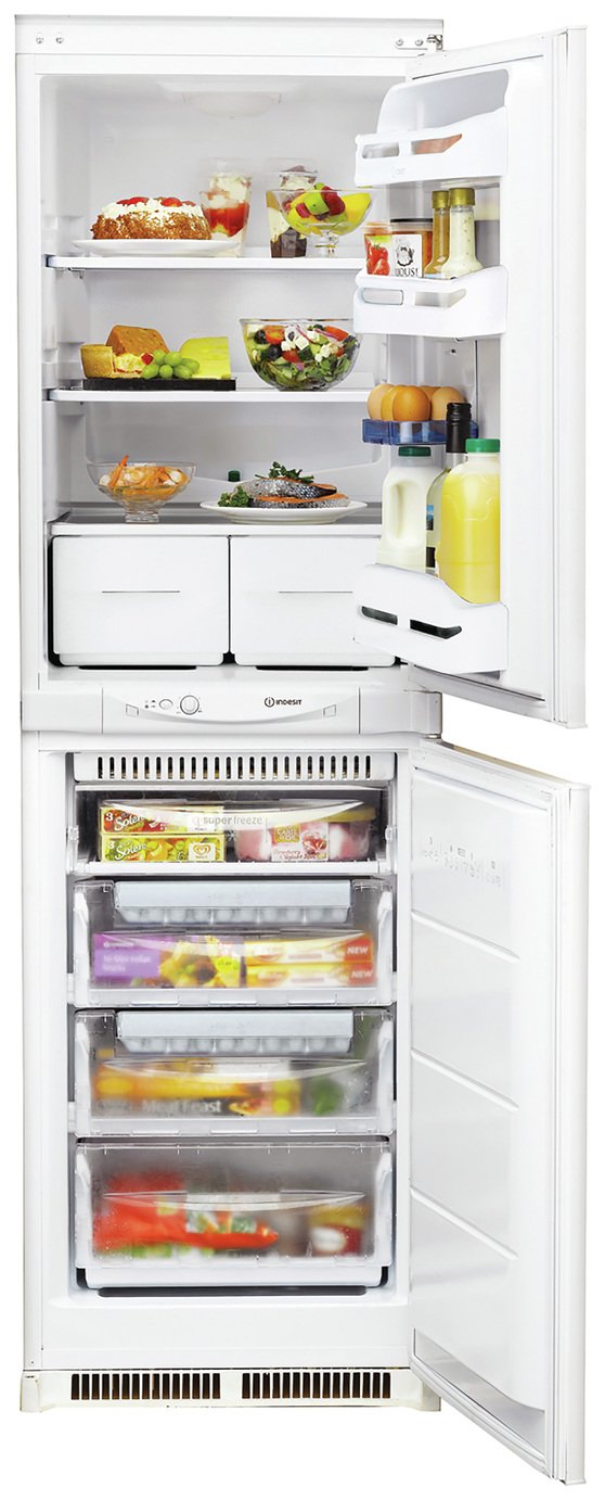 Indesit INC325FF Integrated Fridge Freezer White (7927320) Argos