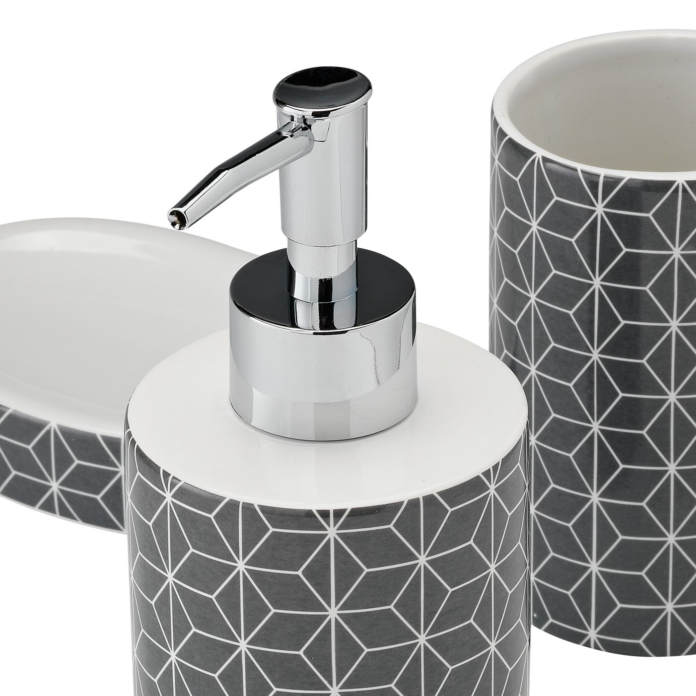 Argos Home 3 Piece Bathroom Accessory Set Reviews