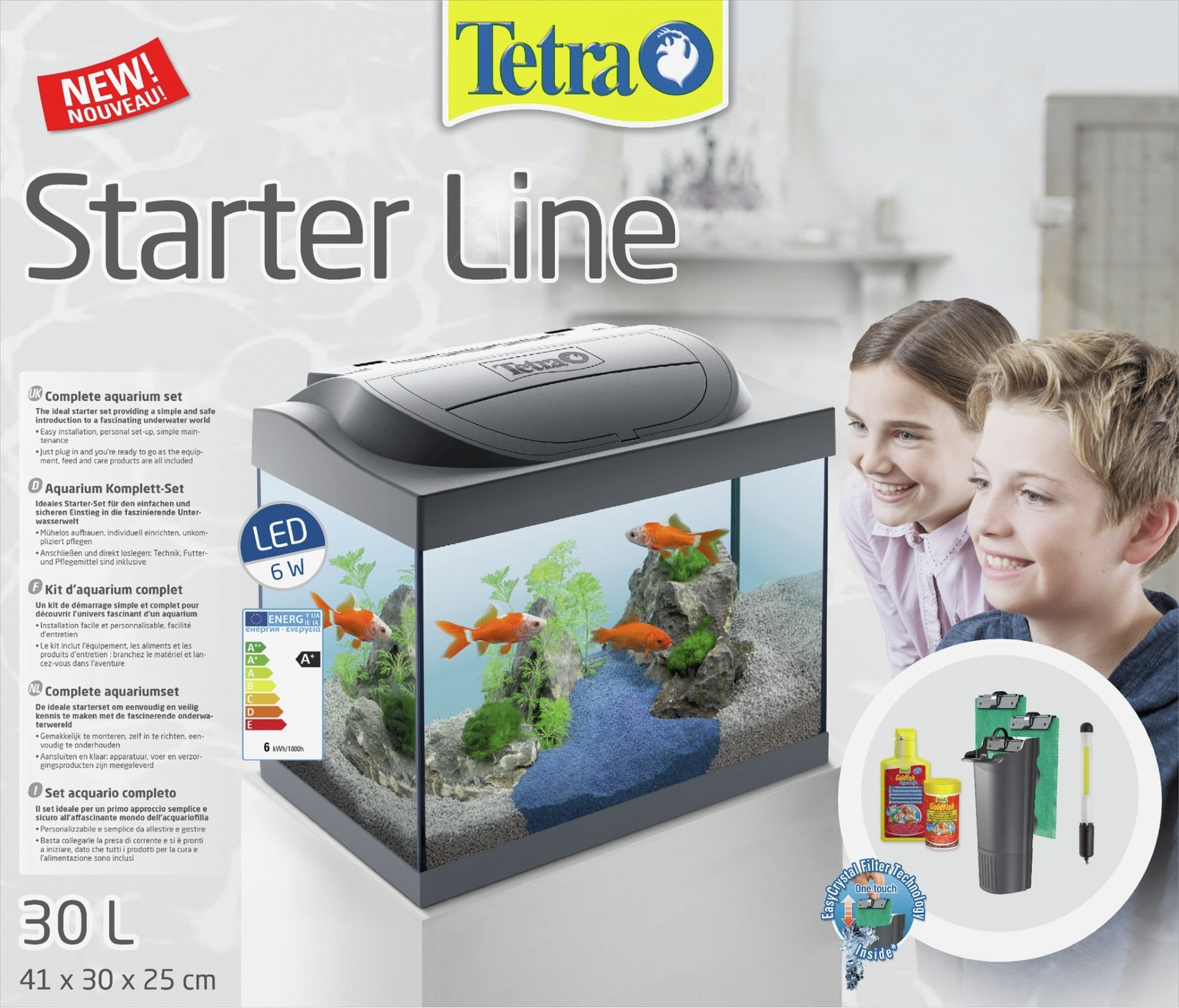 Tetra 30L Fish Tank Starter Kit (7965447) Argos Price Tracker