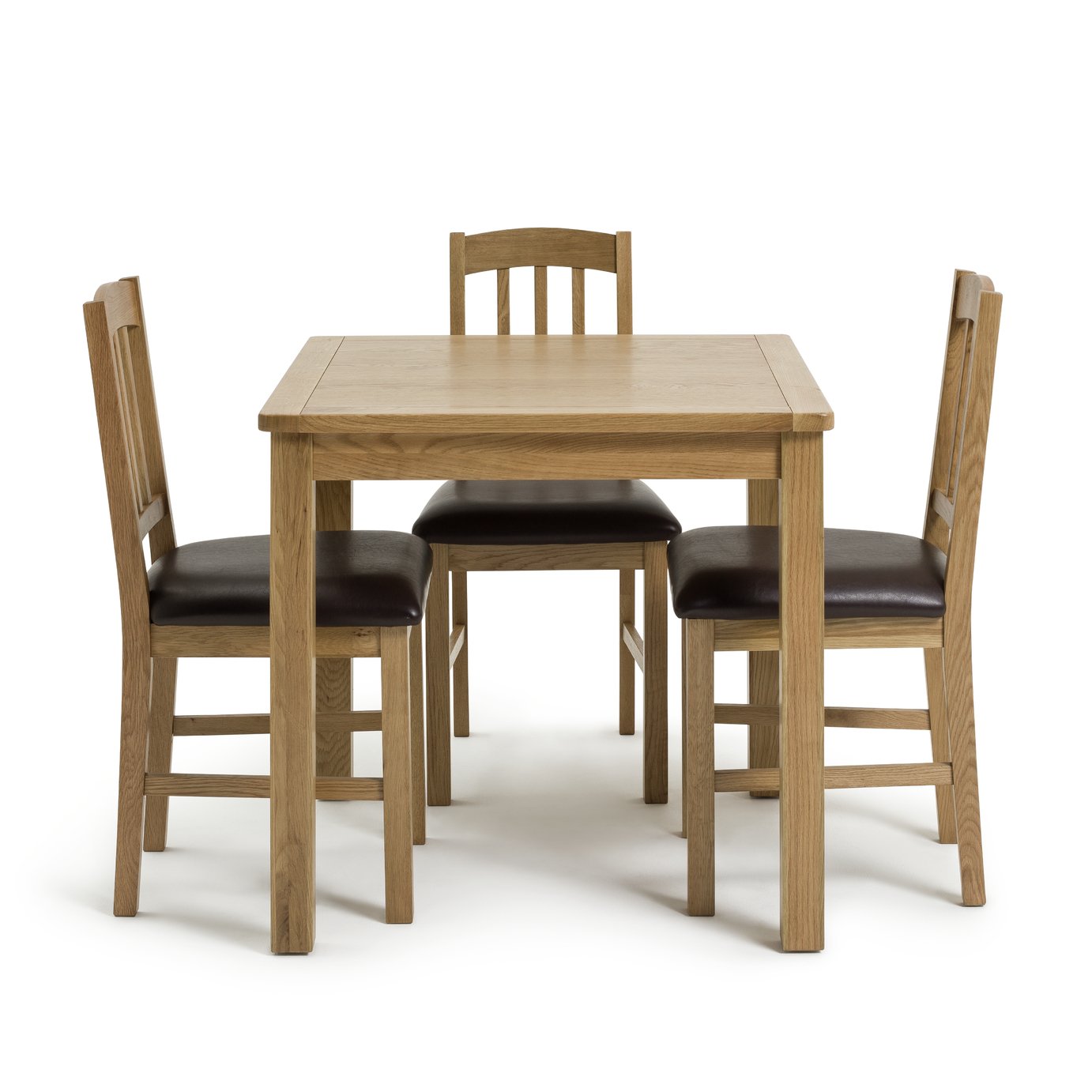 Argos Home Ashwell Oak Veneer Table & 4 Chairs Reviews