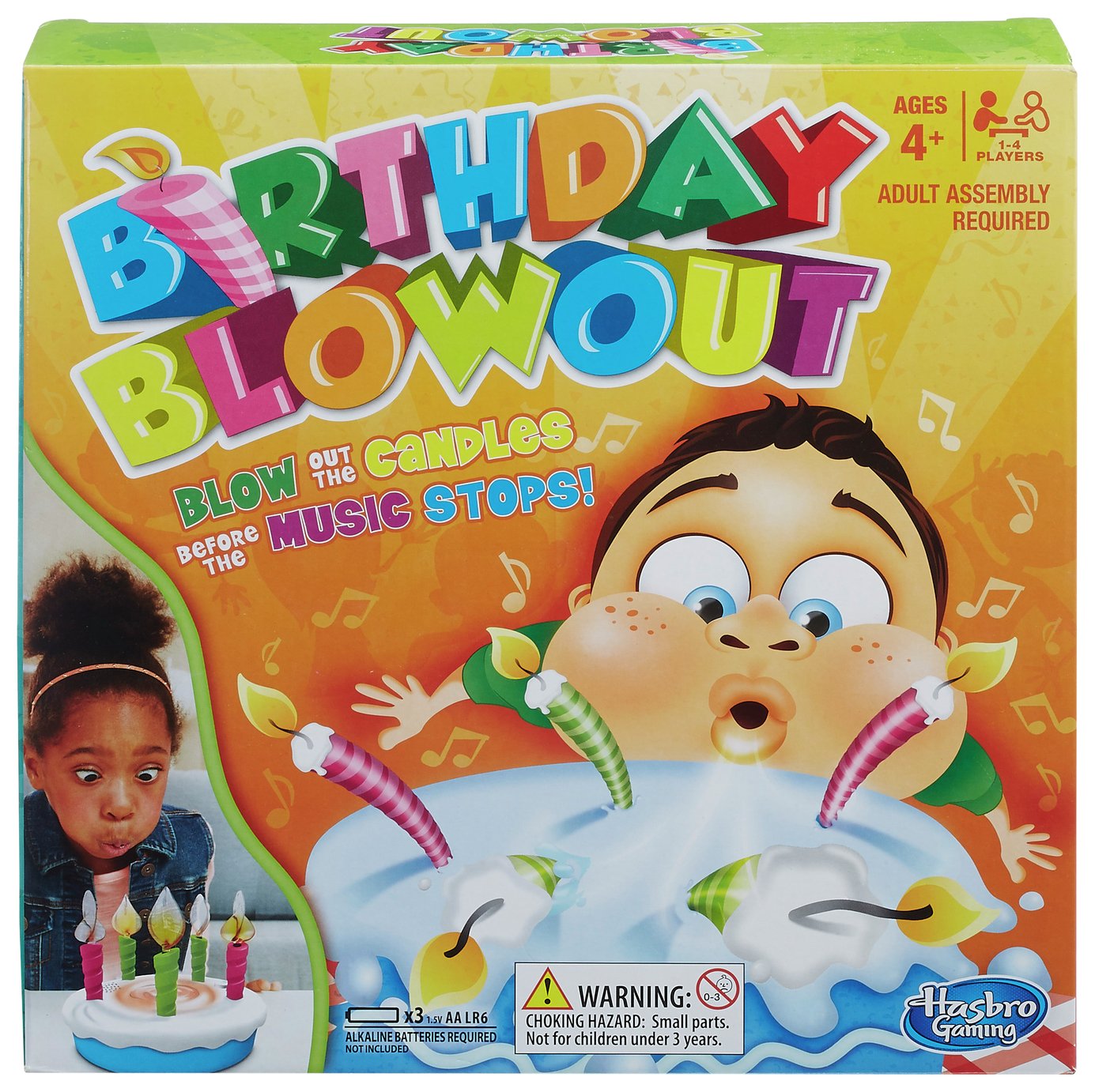 Birthday Blowout Game from Hasbro Gaming (7979251) Argos Price