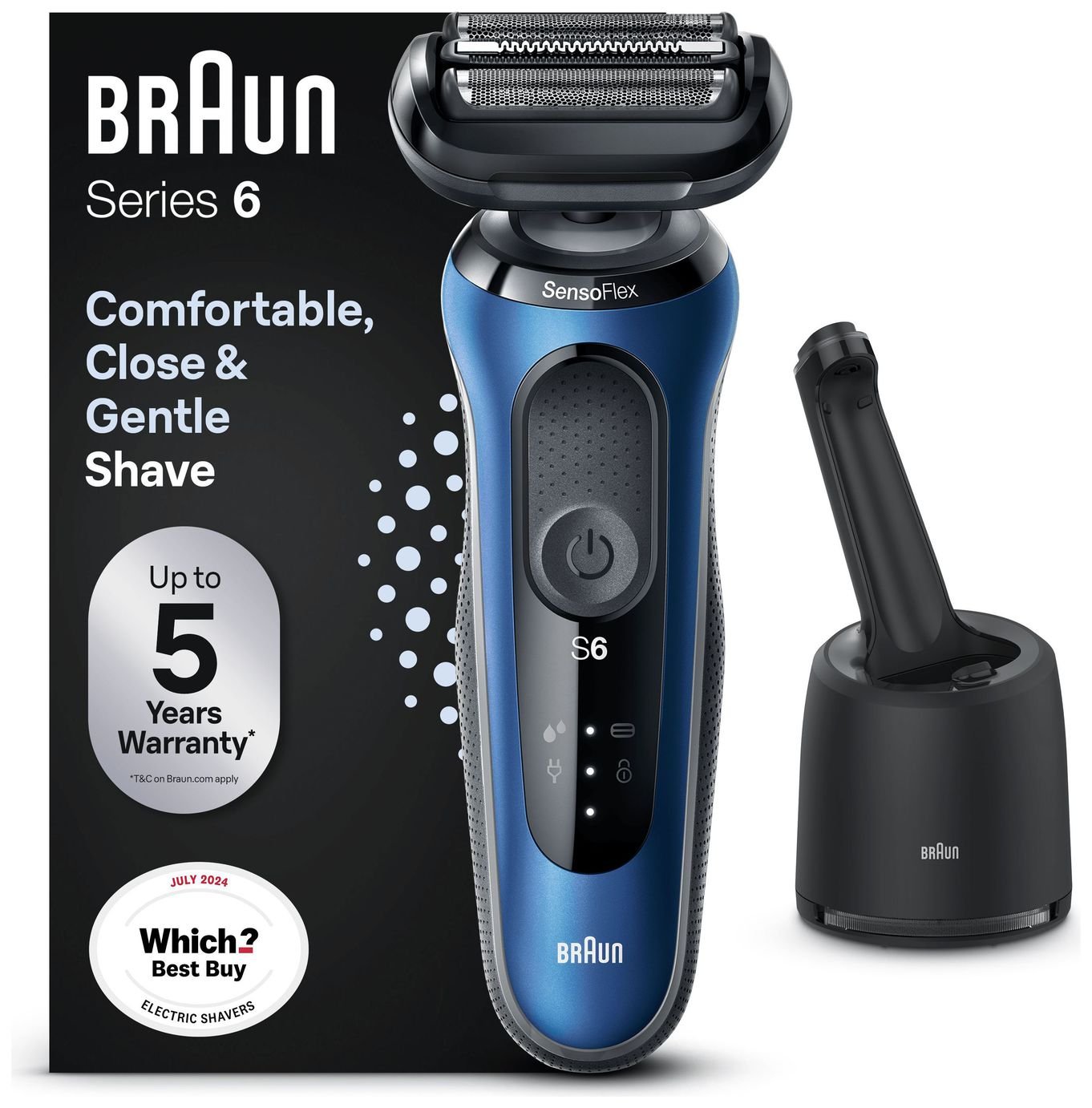 Braun Series 6 Electric Shaver 60B7000CC Reviews Updated August 2024