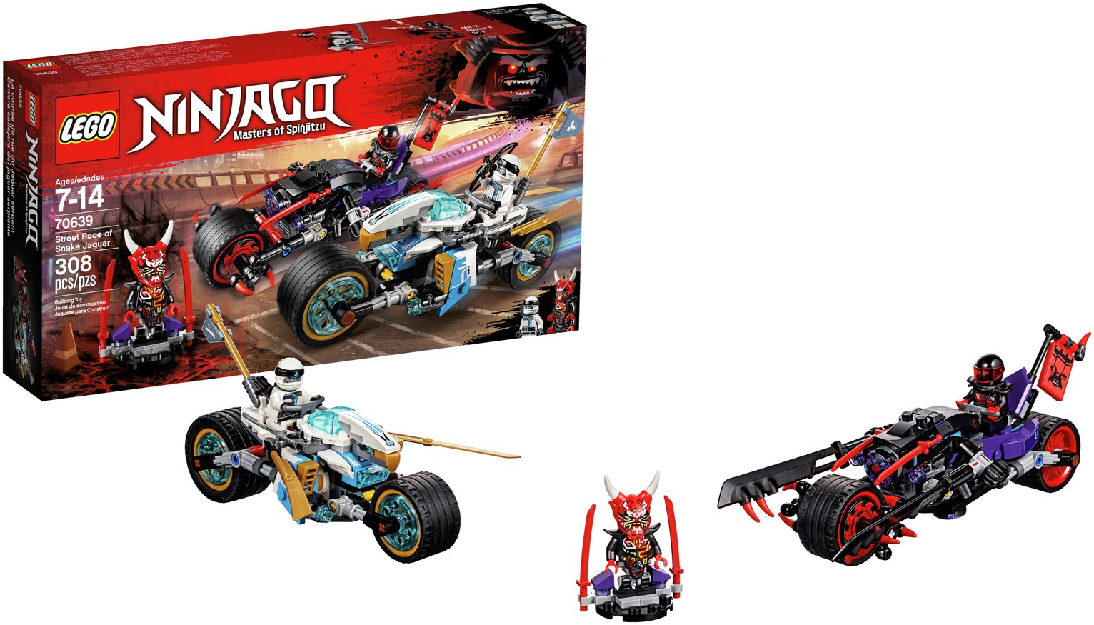 LEGO Ninjago Street Race of Snake Jaguar Toy Bike Reviews