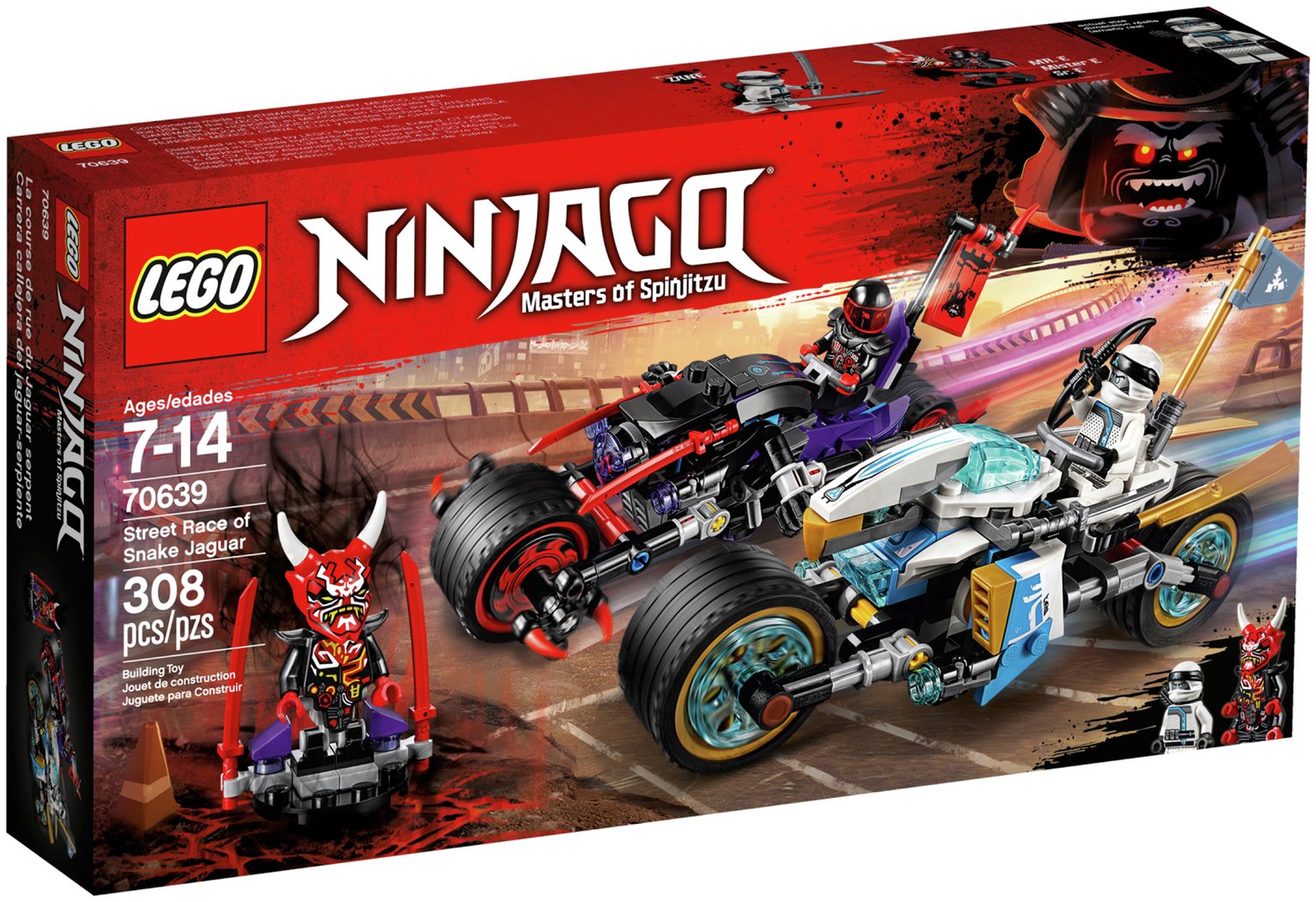 LEGO Ninjago Street Race of Snake Jaguar Toy Bike Reviews