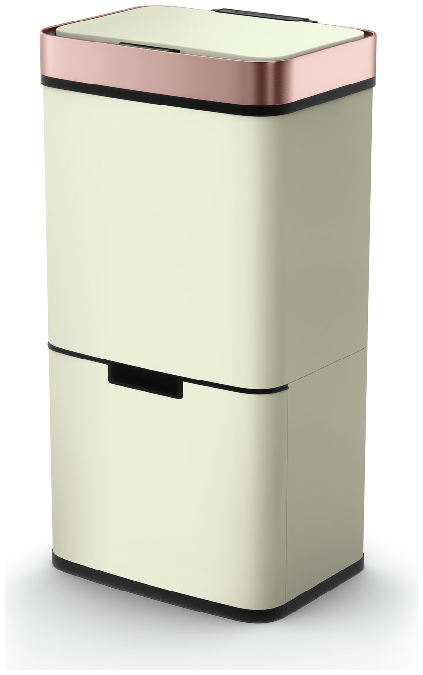 Review of Morphy Richards 75 Litre Recycle Bin Cream and Rose Gold