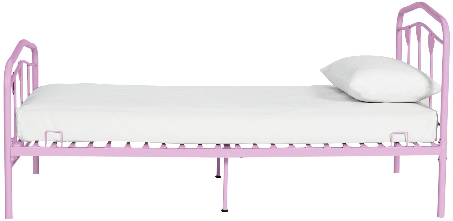 Argos Home Hearts Pink Single Bed Frame Reviews
