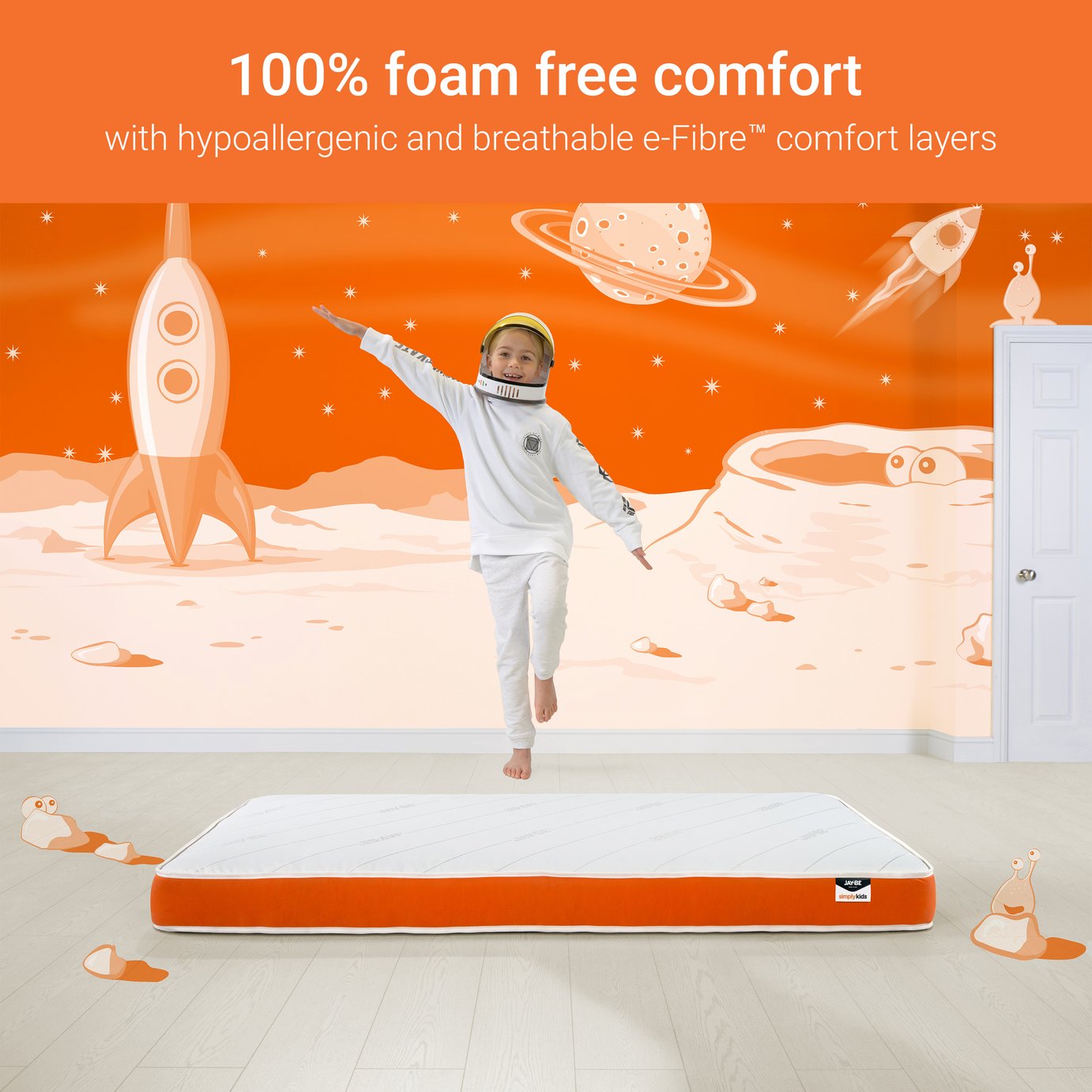 JAYBE Open Coil Foam Free Kids Single Mattress at Argos Reviews