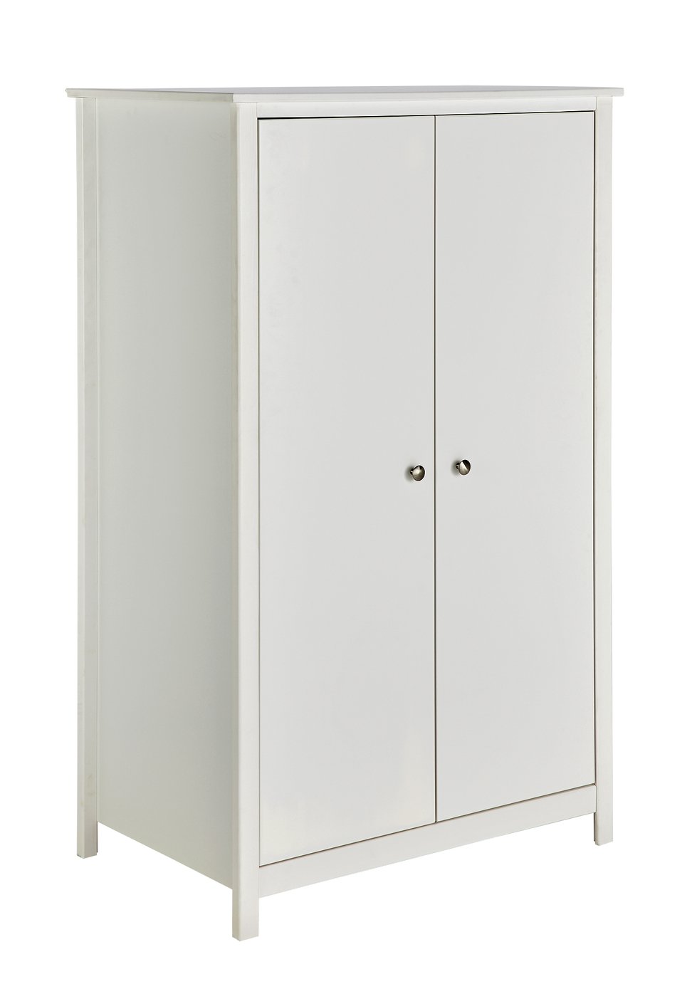 Argos Home Brooklyn White Short 2 Door Wardrobe Reviews