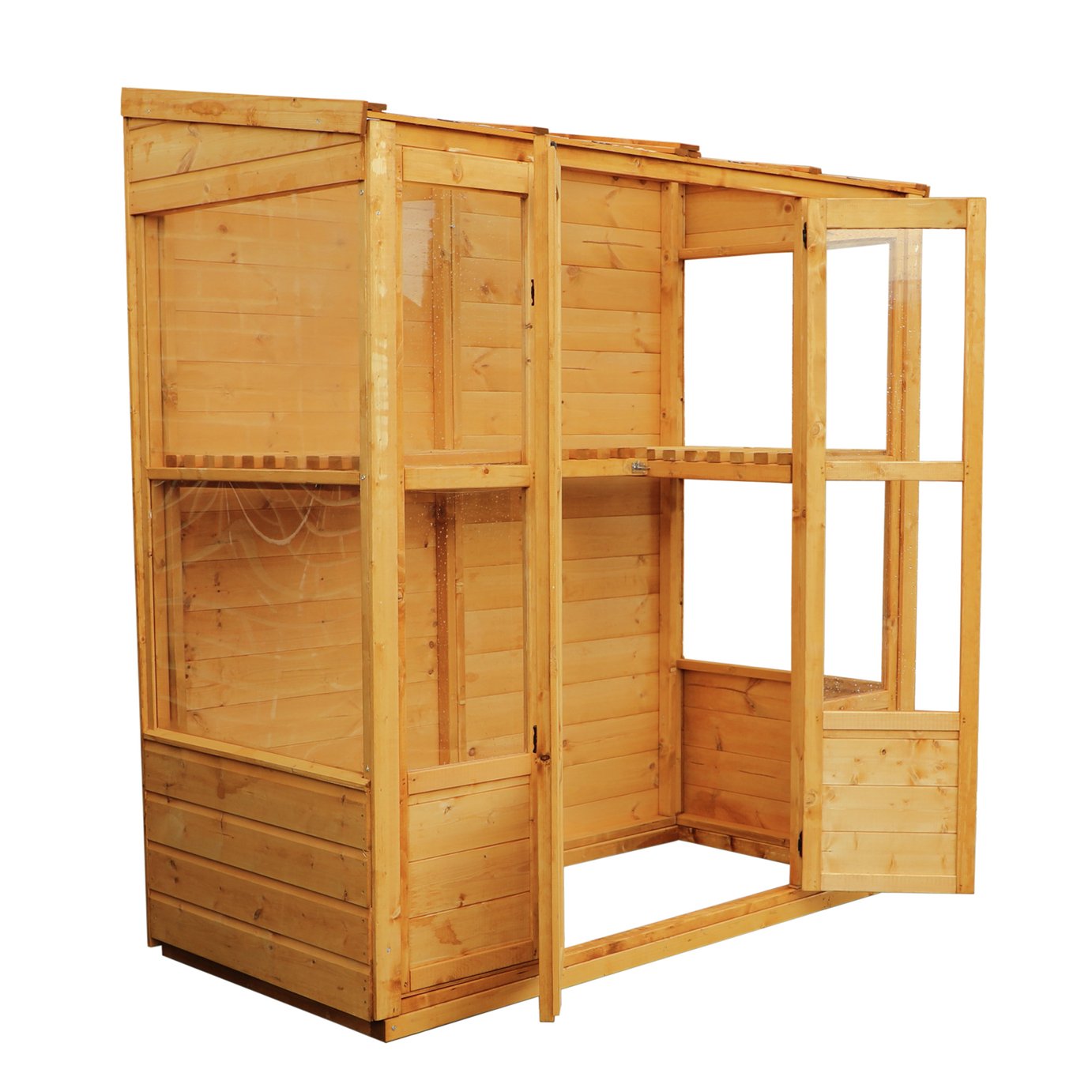 Mercia Tall Wall Greenhouse Growhouse (8049214) Argos Price Tracker