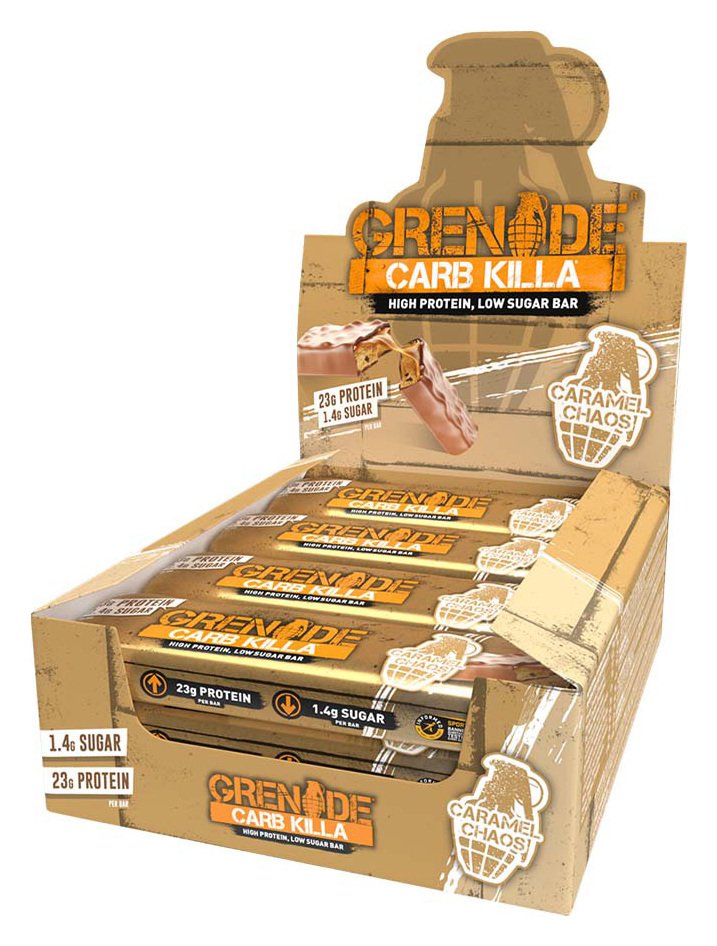 Grenade Carb Killa Protein Bars Caramel Chaos Reviews Updated