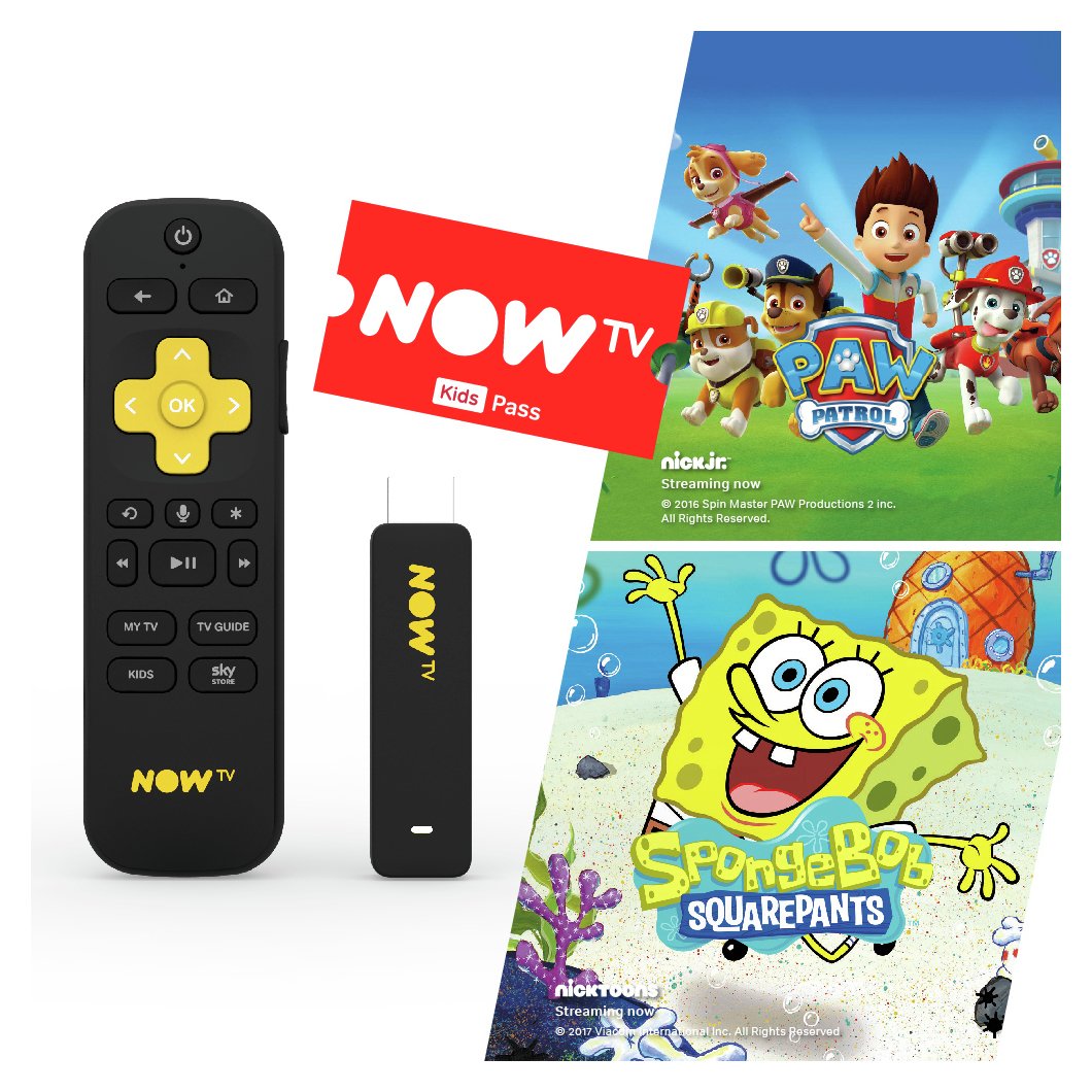 NOW TV Stick with 3 Month Sky Kids Pass Reviews