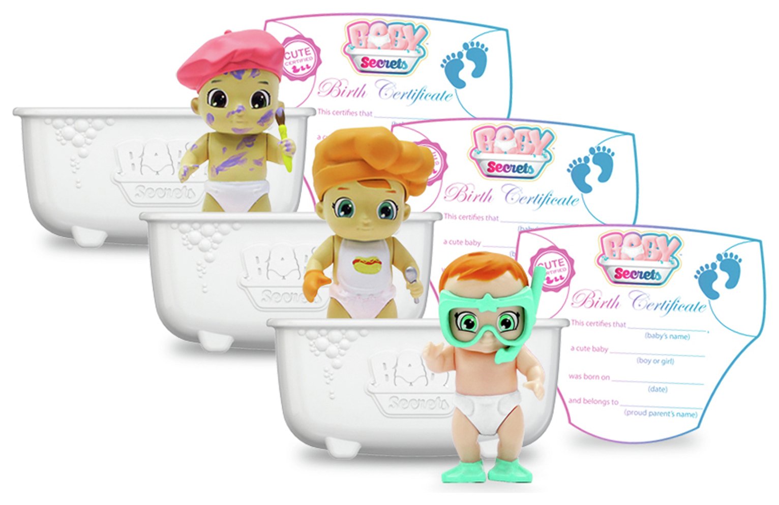 Baby Secrets Collectable 3 Pack Reviews