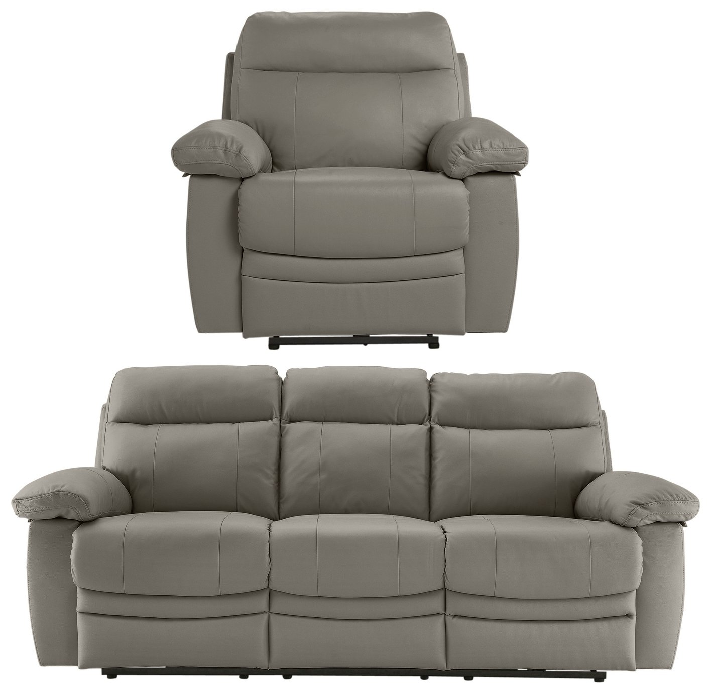 Argos Home Paolo Chair & 3 Seater Power Recliner Sofa Reviews