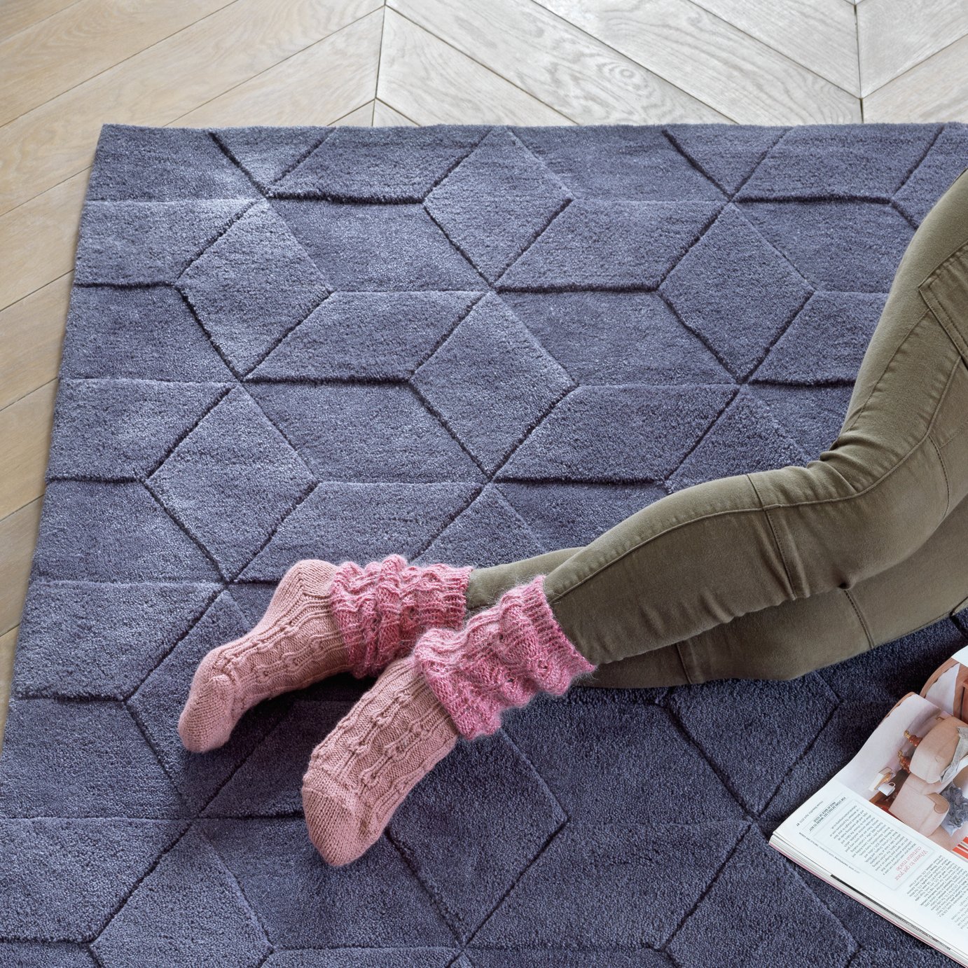 Argos Home Carved Rug 230x160 Reviews