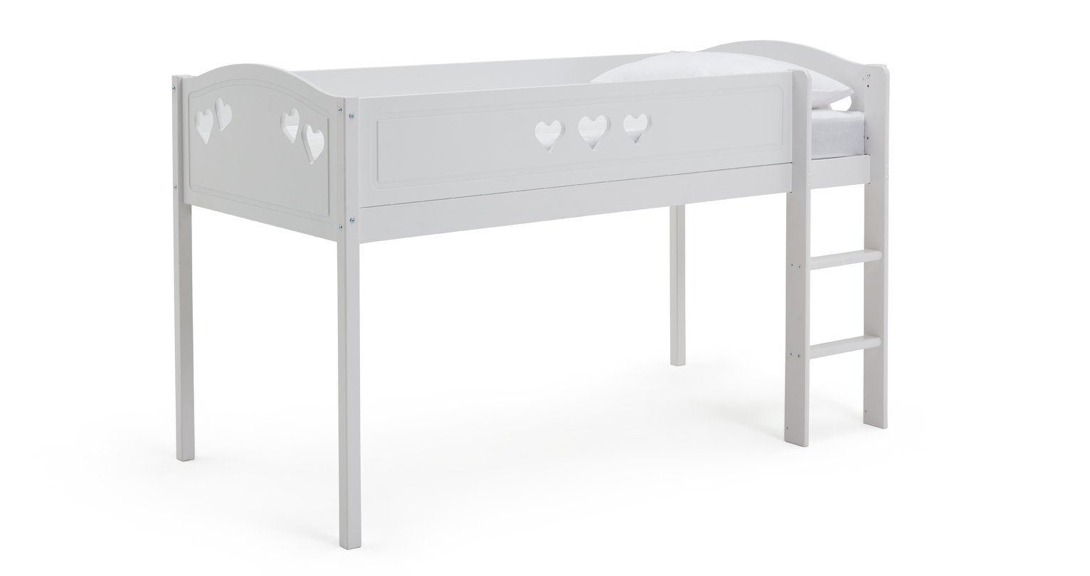 Habitat Mia Mid Sleeper Bed Frame White (8065511) Argos Price