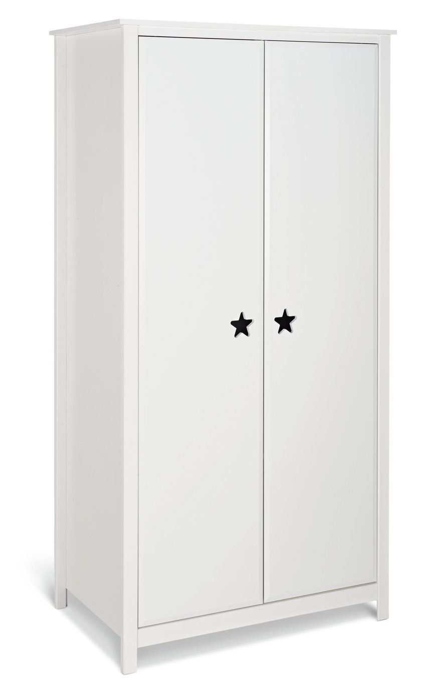 Argos Home Stars White 2 Door Wardrobe Reviews