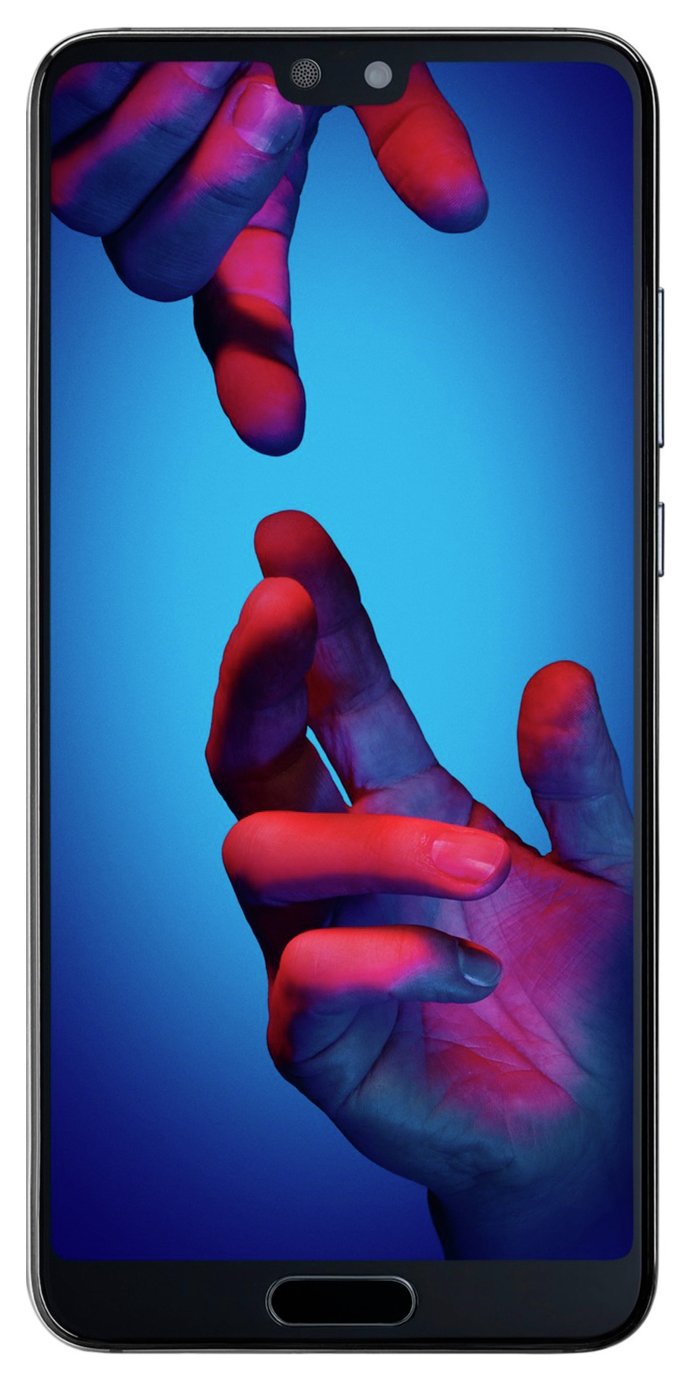 SIM Free Huawei P20 128GB Mobile Phone Black (8068886) Argos Price