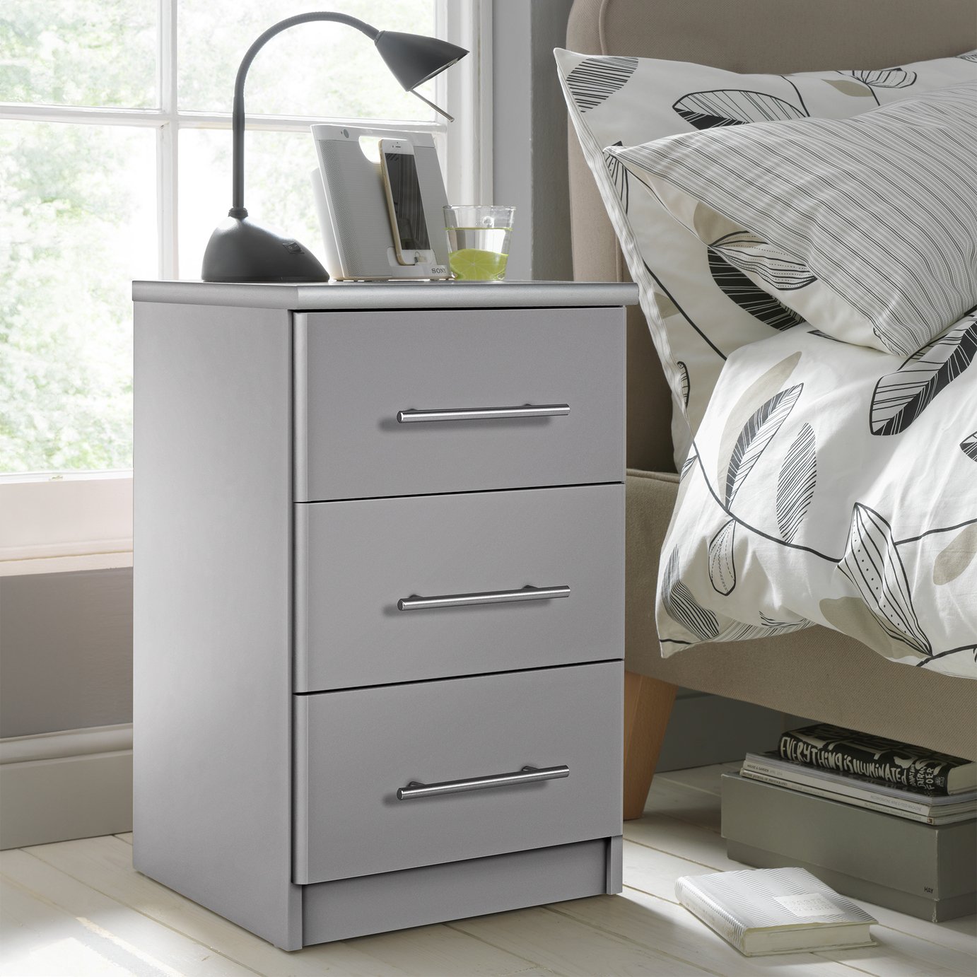 Argos Home Normandy 3 Drawer Bedside Chest Reviews