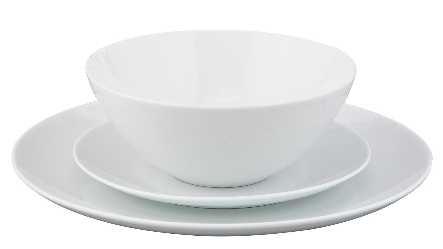 Argos Home Coupe Porcelain 12 Piece Dinner Set Reviews