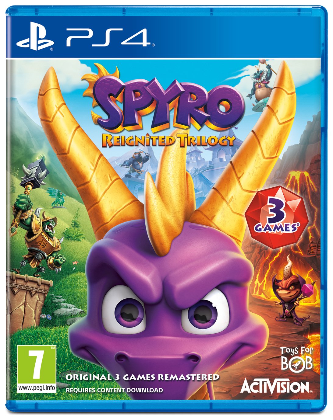 Spyro Reignited Trilogy PS4 PreOrder Game (8087575) Argos Price