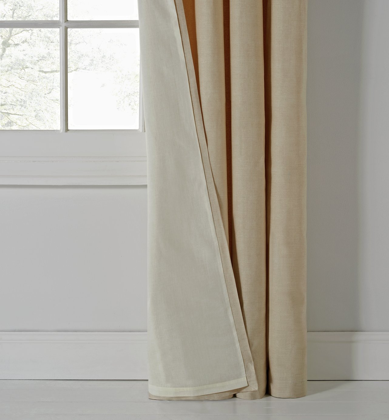 Argos Home Dublin Lined Eyelet Curtains 169x229cm Natural Reviews